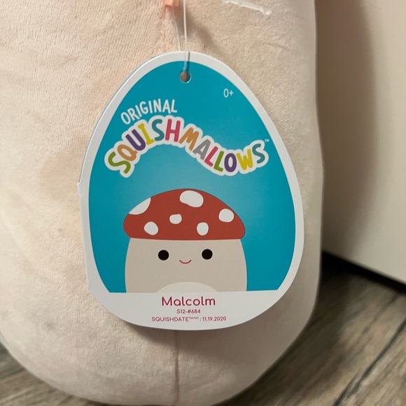 Malcolm Squishmallow 12” - Picture 2 of 2